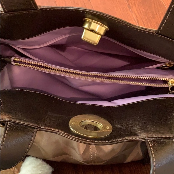 Coach Cloth Shoulder Bag - Picture 4 of 5